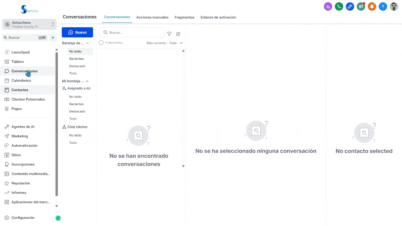 Agente en acción